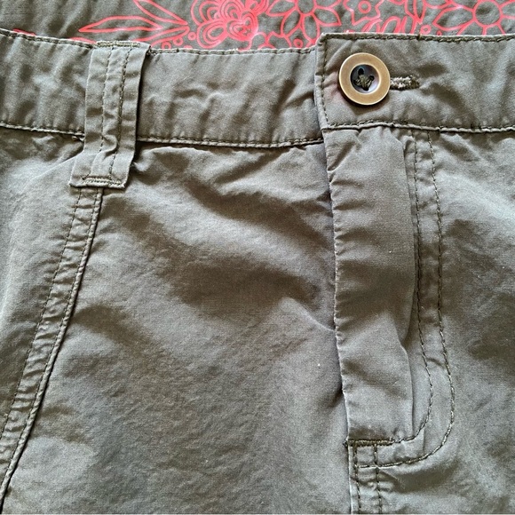 90s Y2K Vintage Groggy Olive Green Mini Skirt - Picture 10 of 15